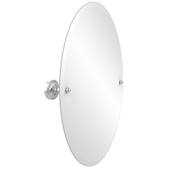 Allied Brass PR-91 Prestige Regal Oval Tilt Mirror with Beveled Edge