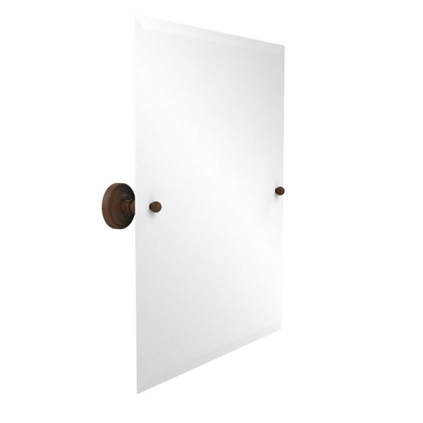 Allied Brass PR-92 21" x 26" Rectangular Tilt Mirror with Beveled Edge