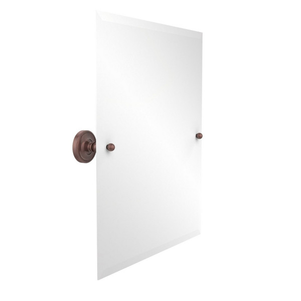 Allied Brass PR-92 21" x 26" Rectangular Tilt Mirror with Beveled Edge