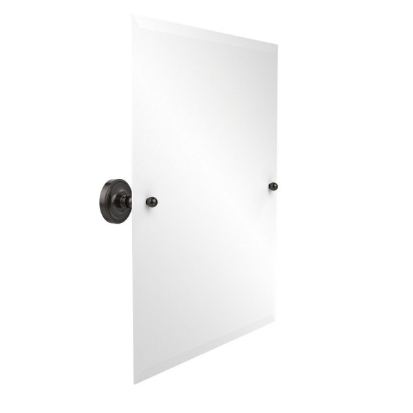 Allied Brass PR-92 21" x 26" Rectangular Tilt Mirror with Beveled Edge