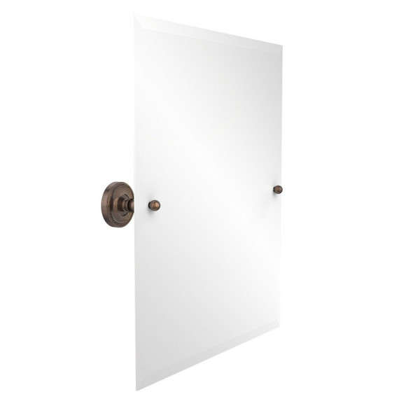 Allied Brass PR-92 21" x 26" Rectangular Tilt Mirror with Beveled Edge