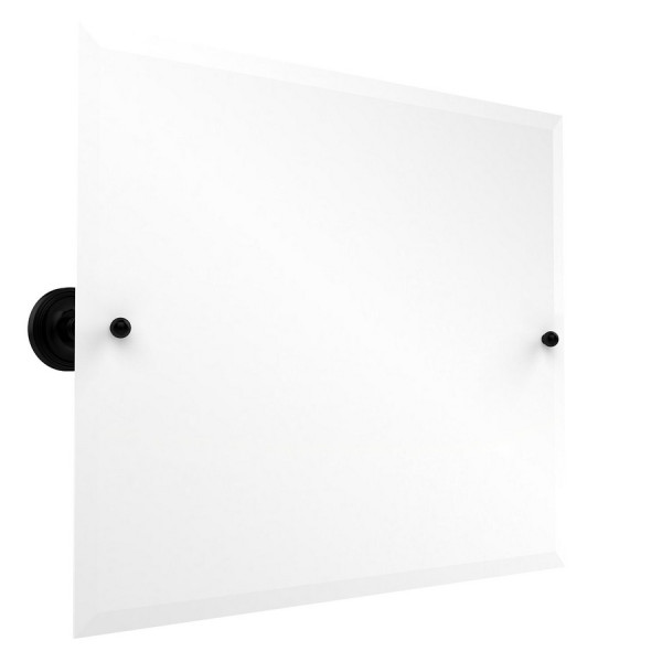 Allied Brass PR-93 Landscape Rectangular Tilt Mirror with Beveled Edge