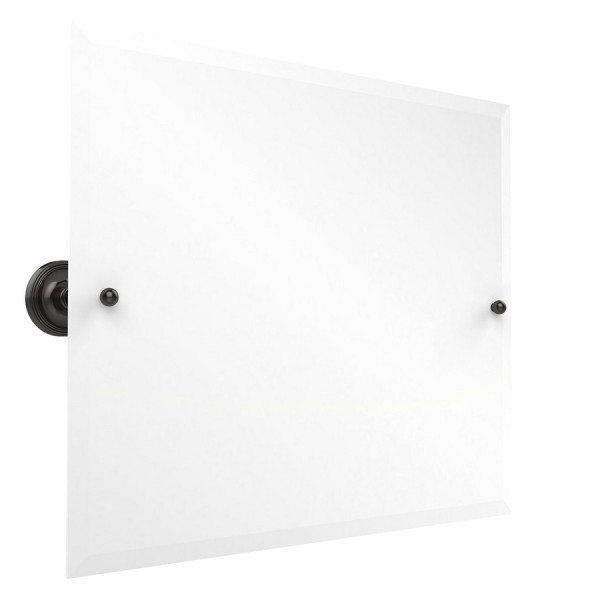 Allied Brass PR-93 Landscape Rectangular Tilt Mirror with Beveled Edge