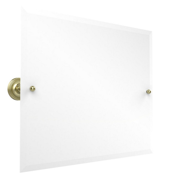 Allied Brass PR-93 Landscape Rectangular Tilt Mirror with Beveled Edge