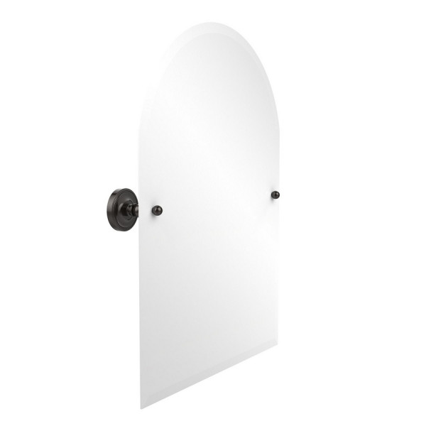 Allied Brass PR-94 21" x 29" Arched Top Tilt Mirror with Beveled Edge