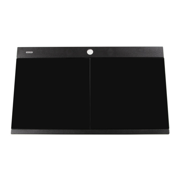 Nantucket Sinks PR3420PS Large Double Bowl Prep Station Granite Composite