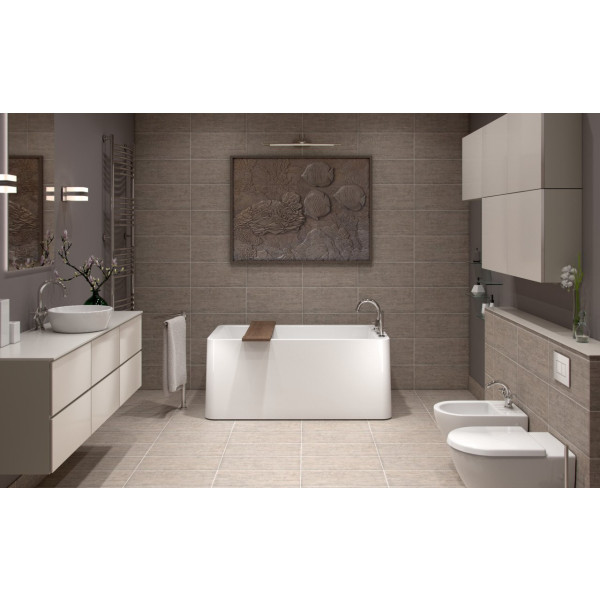 Aquatica PS327B Freestanding Acrylic Bathtub in White
