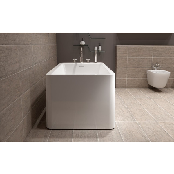 Aquatica PS327B Freestanding Acrylic Bathtub in White