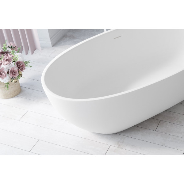 Aquatica PS617M Corelia-Wht (PureScape-617M) Stone Bathtub