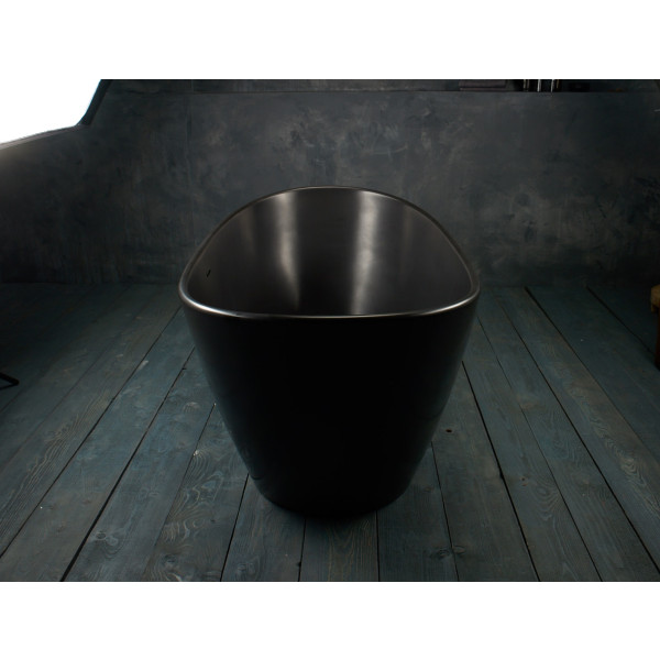 Aquatica PS748M-Blck PureScape 748 Black-Matte Stone Bath