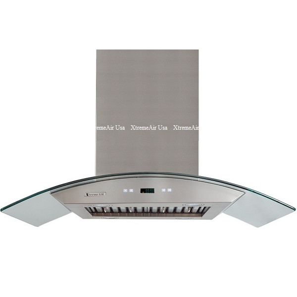 XtremeAir PX01-I36 LED lights Electric Chimney For Kitchen Islands
