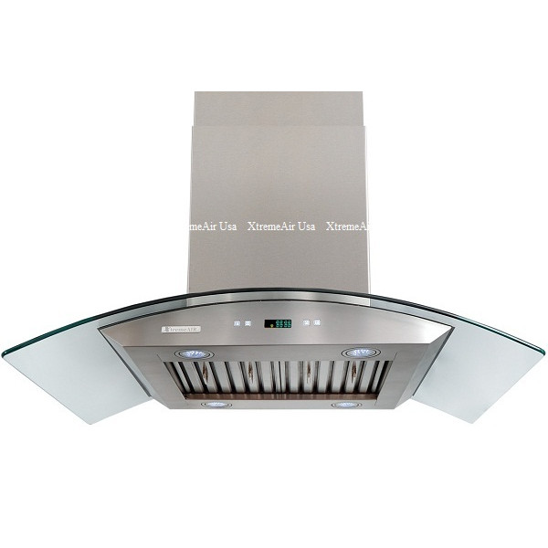 XtremeAir PX01-I36 LED lights Electric Chimney For Kitchen Islands