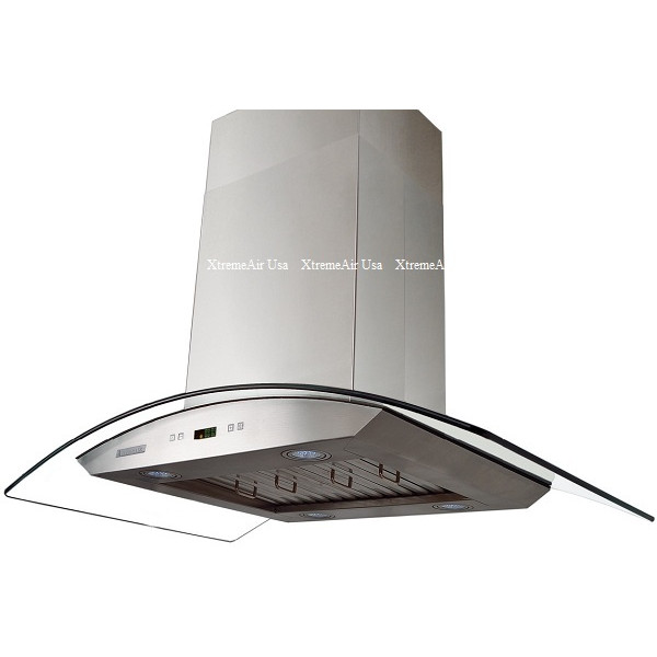XtremeAir PX01-I36 LED lights Electric Chimney For Kitchen Islands