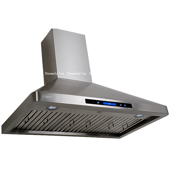 XtremeAir PX02-W36 Non-Magnetic Stainless Steel Wall Mount Range Hood