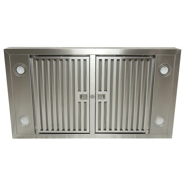 XtremeAir Pro-X Series PX06-I36 36" Wide Stainless Island Mount Range Hood