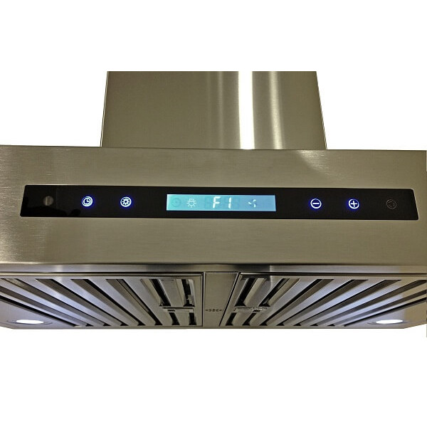 XtremeAir Pro-X Series PX06-I36 36" Wide Stainless Island Mount Range Hood