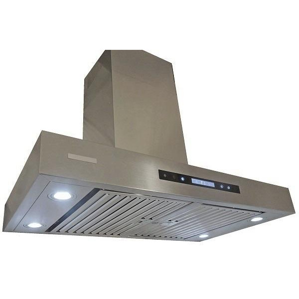 XtremeAir Pro-X Series PX06-I36 36" Wide Stainless Island Mount Range Hood