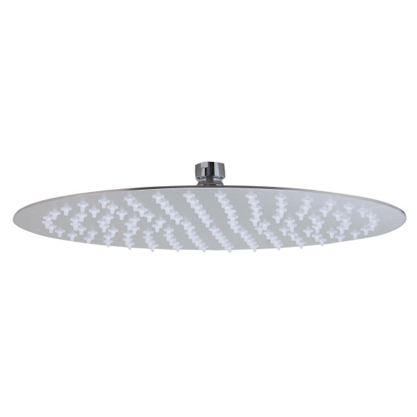 ALFI brand RAIN12R Flat Rain Shower Head In Stainless Steel - 12 Inch