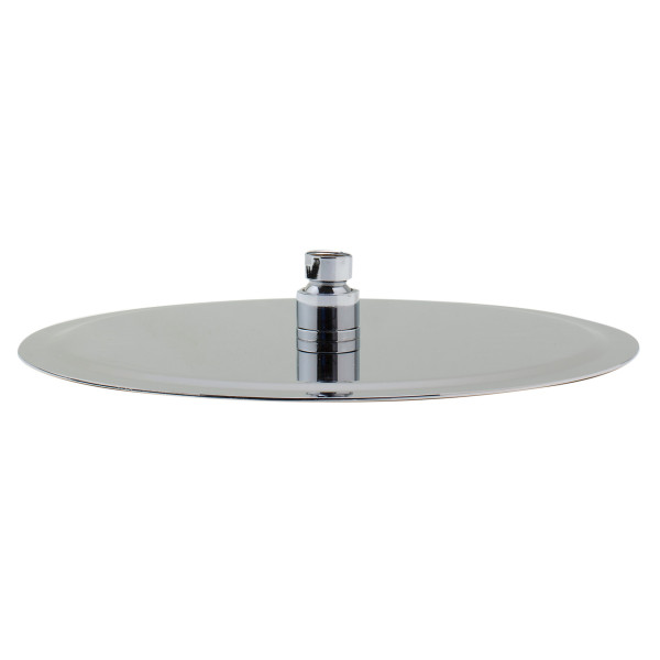 ALFI brand RAIN12R Flat Rain Shower Head In Stainless Steel - 12 Inch