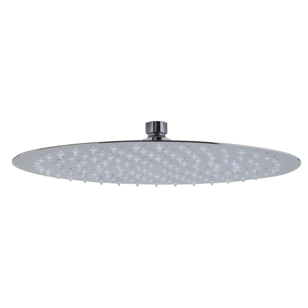 ALFI brand RAIN12R Flat Rain Shower Head In Stainless Steel - 12 Inch