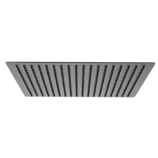  ALFI brand RAIN16S Large 16" Showerhead -Thin And Square W/ Rain Effect