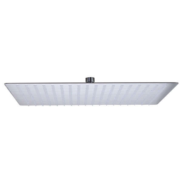  ALFI brand RAIN16S Large 16" Showerhead -Thin And Square W/ Rain Effect