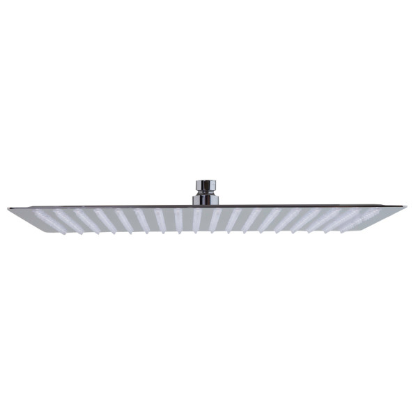  ALFI brand RAIN16S Large 16" Showerhead -Thin And Square W/ Rain Effect