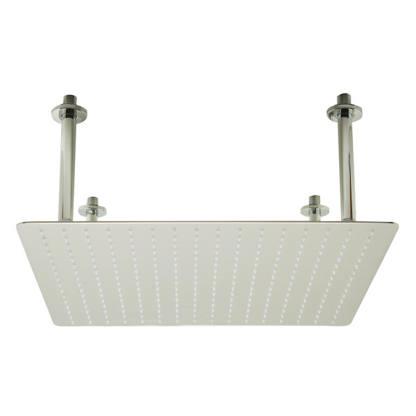 ALFI brand RAIN20S 20" Square Ultra Thin Rain Shower Head Stainless Steel 