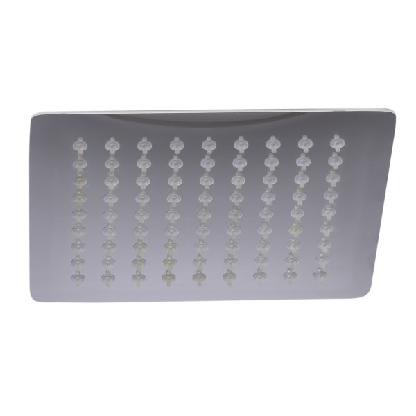 ALFI brand RAIN8S Thin Square Rainfall Shower Head In Solid Stainless Steel