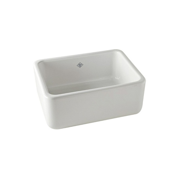 Rohl RC2418 24" Single Bowl Shaws Original Fireclay Farmhouse Kitchen Sink