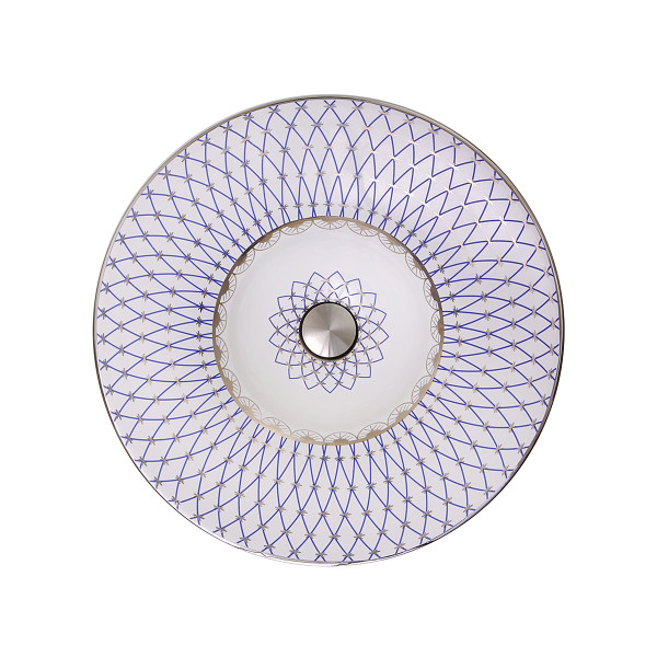 Nantucket Sinks RC77240BS St. Tropez Italian Fireclay Bathroom Sink