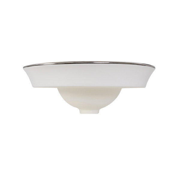 Nantucket Sinks RC77240BS St. Tropez Italian Fireclay Bathroom Sink