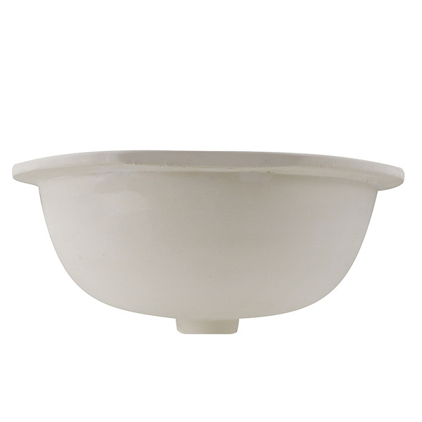 Nantucket Sinks RC78140HC Mumbai Italian Fireclay Bathroom Vanity Sink
