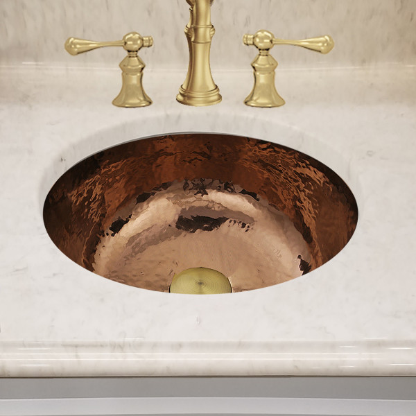 Nantucket Sinks RC78140HC Mumbai Italian Fireclay Bathroom Vanity Sink