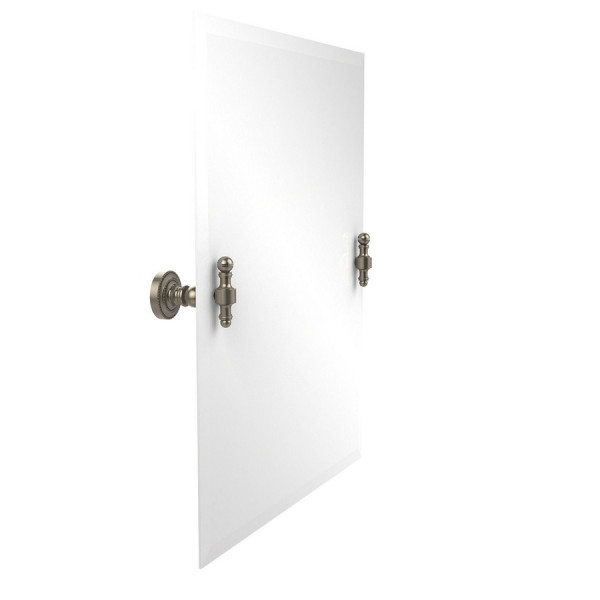 Allied Brass RD-92 21" x 26" Rectangular Tilt Mirror with Beveled Edge