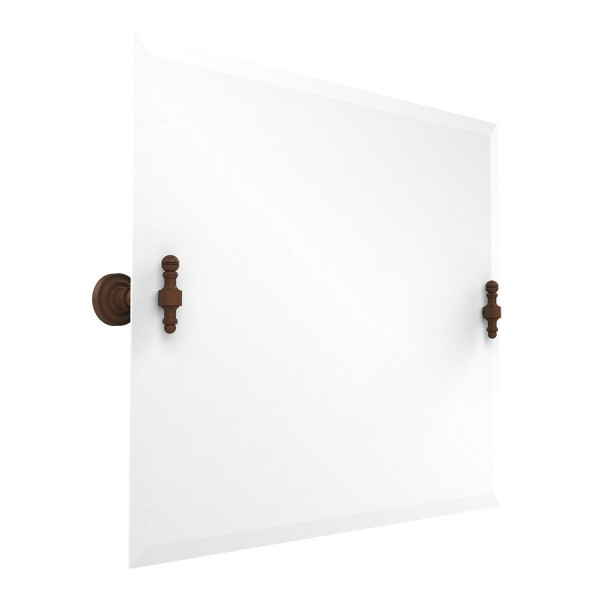 Allied Brass RD-93 Landscape Rectangular Tilt Mirror with Beveled Edge