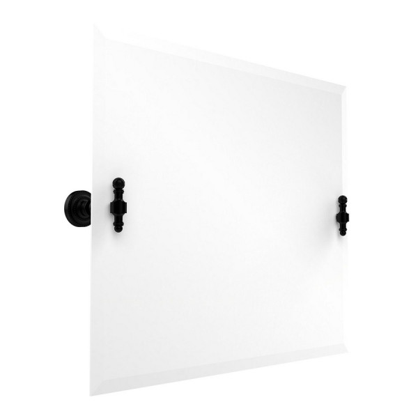 Allied Brass RD-93 Landscape Rectangular Tilt Mirror with Beveled Edge