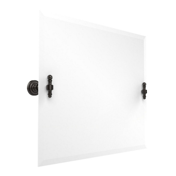 Allied Brass RD-93 Landscape Rectangular Tilt Mirror with Beveled Edge