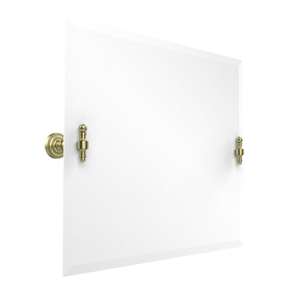 Allied Brass RD-93 Landscape Rectangular Tilt Mirror with Beveled Edge