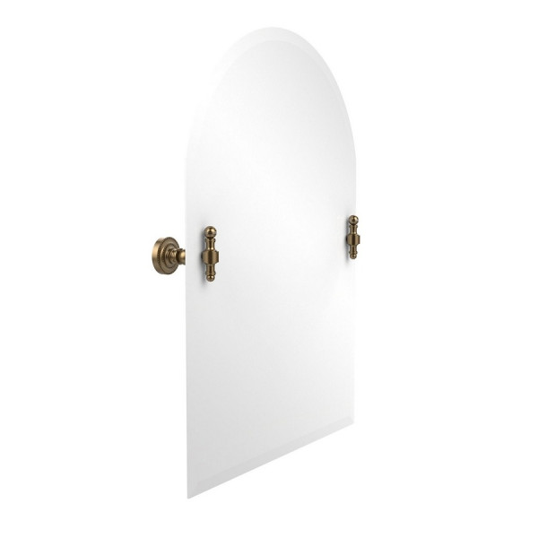 Allied Brass RD-94 21" x 29" Arched Top Tilt Mirror with Beveled Edge