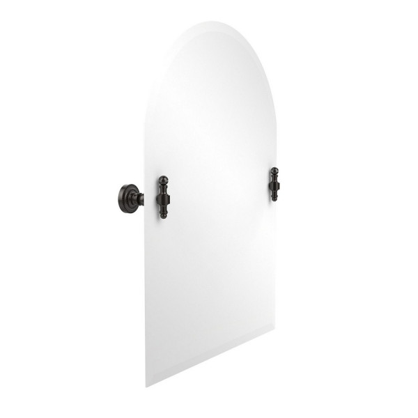 Allied Brass RD-94 21" x 29" Arched Top Tilt Mirror with Beveled Edge
