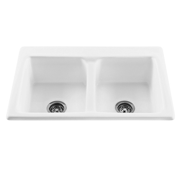 Reliance RKS30 Endurance Rectangular Drop In Double Bowl Kitchen Sink