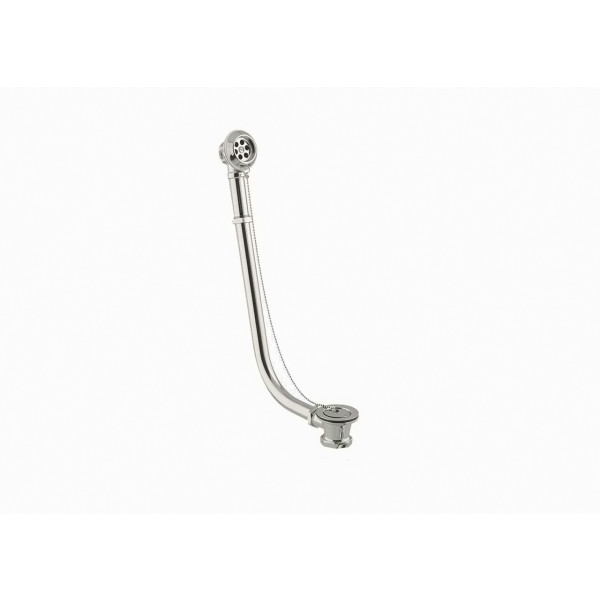 Aquatica RS440 Retro Series Brass Bathroom Waste With Plug and Chain 