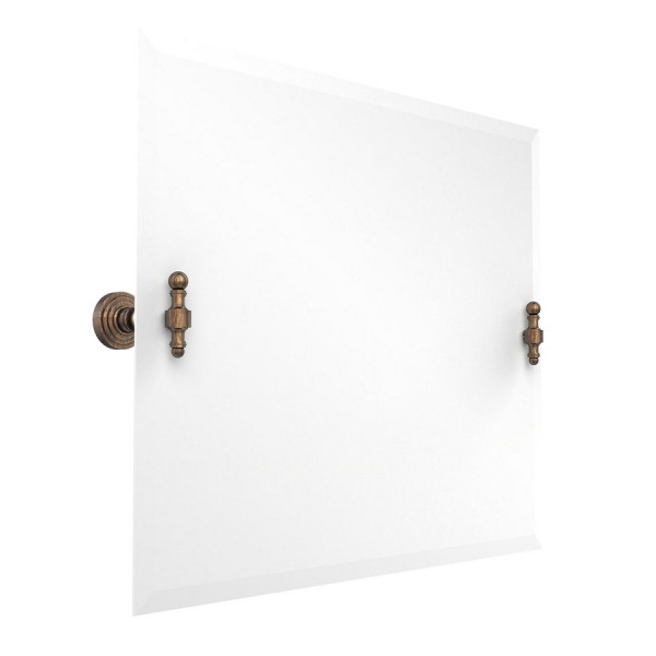 Allied Brass RW-93 Landscape Rectangular Tilt Mirror with Beveled Edge