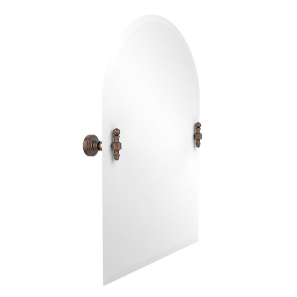 Allied Brass RW-94 21" x 29" Arched Top Tilt Mirror with Beveled Edge