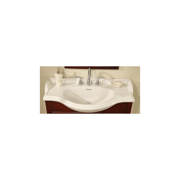 Empire Industries S22 Savoy 22'' Ceramic Rounded Bathroom Sink