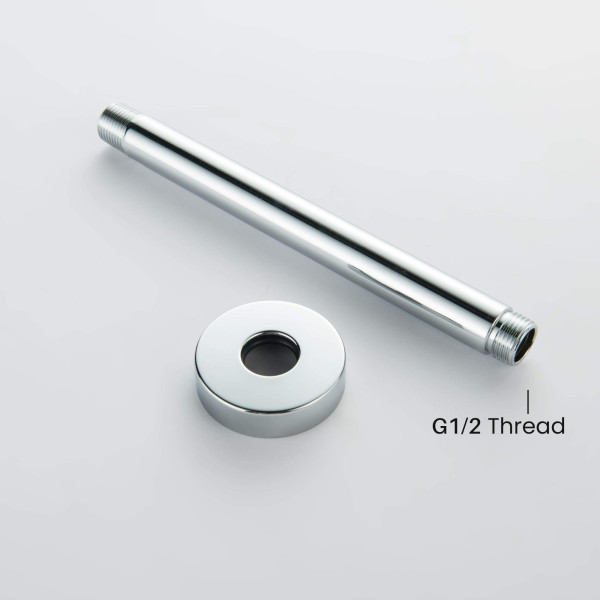 KIBI SA0801CH Circular 8" Ceiling Mounted Shower Arm