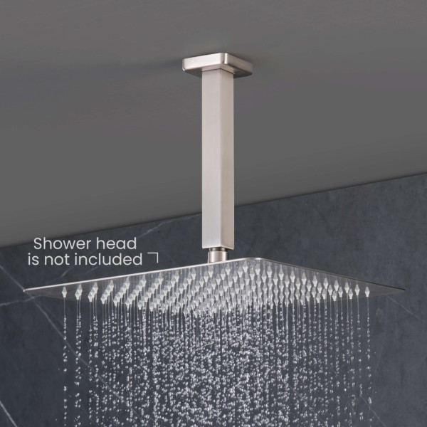 KIBI SA0802BN Cube 8" Ceiling Mounted Shower Arm