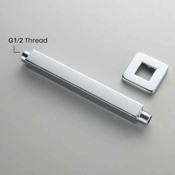 KIBI SA0802CH Cube 8" Ceiling Mounted Shower Arm