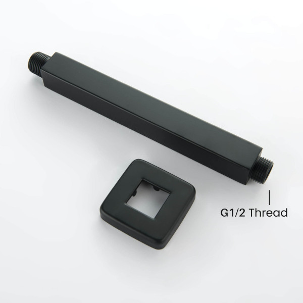 KIBI SA0802MB Cube 8" Ceiling Mounted Shower Arm